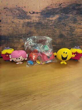 McDonald's Mr. Men Little Miss 2020 Happy Meal Toys Lot of 5 Sealed (SKU: 77TO)